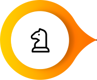 Ficha de caballo del ajedrez